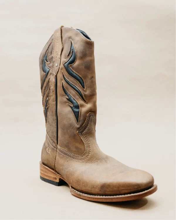 Handmade leather boots